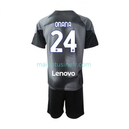 Maillot de Foot Inter Milan Andre Onana 24 Gardien Domicile 2022-23 - Enfant Maillot de Foot Inter Milan Andre Onana 24 Gardien Domicile 2022-23 - Enfant